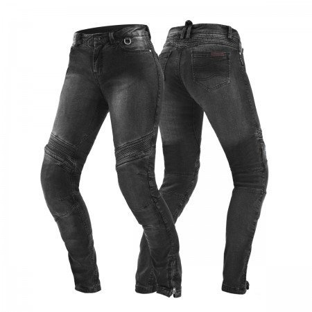 SHIMA SPODNIE MOTOCYKLOWE DAMSKIE JESS BLACK  LONG