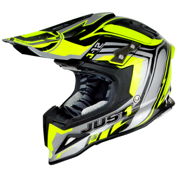 KASK JUST1 J12 FLAME YELLOW-BLACK