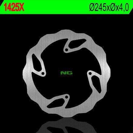 NG1425X TARCZA HAMULCOWA TM 125/250/300/450/530 '10-'15 (245X4) (4X6,5MM)