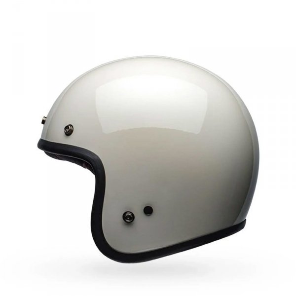 Kask Motocyklowy Bell Custom 500 Solid Vintage White