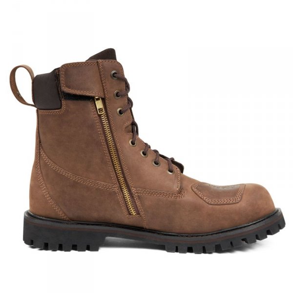 BROGER BUTY MOTOCYKLOWE ALASKA II VINTAGE BROWN