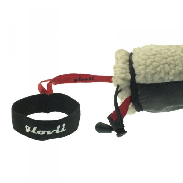 Glovii GS3 Ogrzewane rękawiczki w stylu shearling
