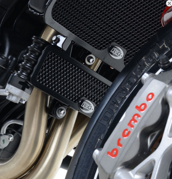 Osłona Chłodnicy Oleju RG Racing Triumph Speed Triple Titanium
