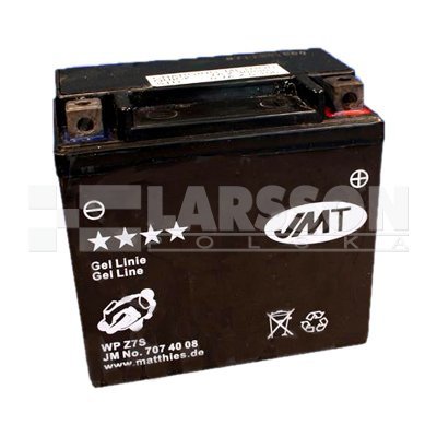 Akumulator żelowy JMT YTZ7S (WPZ7S) 1100330 Husqvarna TE 450, Yamaha YFM 250