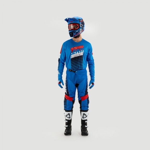 Strój offroadowy bluza i spodnie Leatt Ride Kit 3.5 Royal