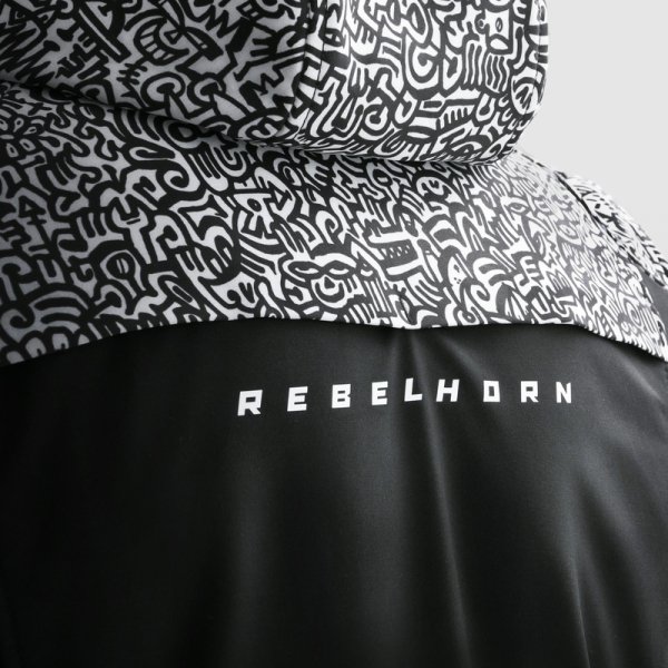 REBELHORN KURTKA TEKSTYLNA SLASH NORIAKI BL/WH SOF