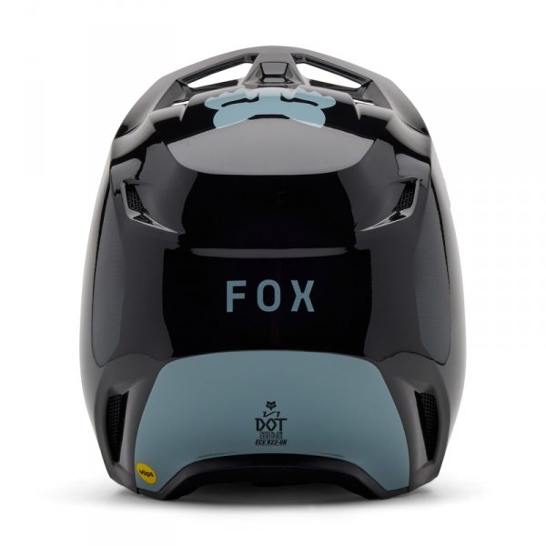 FOX KASK OFF-ROAD V1 TAUNT BLACK