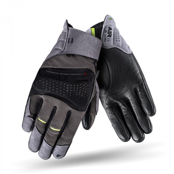 SHIMA  RĘKAWICE MOTOCYKLOWE AIR 2.0 MEN GRY