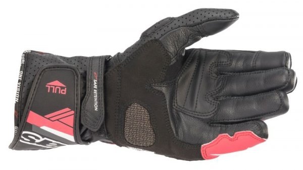 ALPINESTARS Rękawice LADY STELLA SP-8 V3 bi/cz/róż