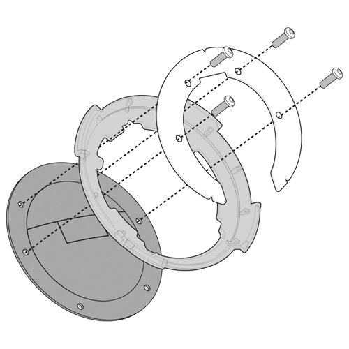 KAPPA BF32K MOCOWAN TANKLOCK KAWASAKI Z 1000 14-17