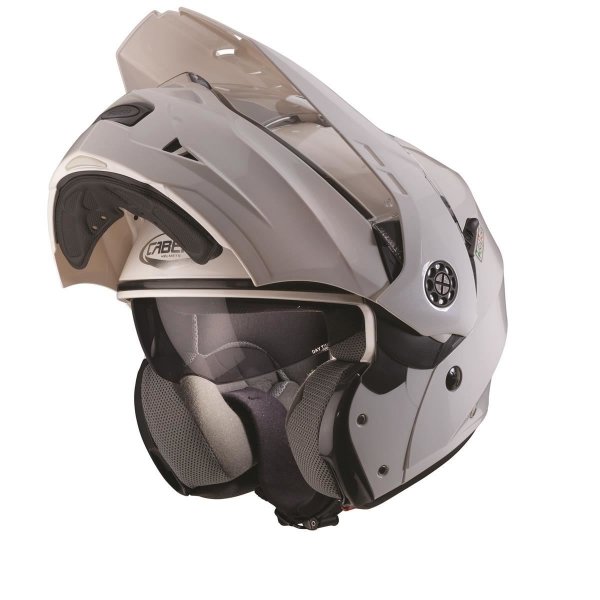 CABERG KASK SZCZĘKOWY FLIP-UP ENDURO TOURMAX BIAŁY