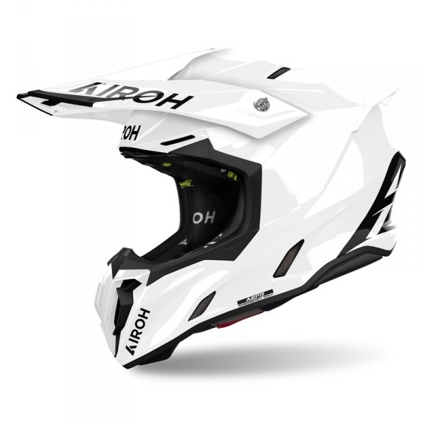 AIROH KASK OFF-ROAD TWIST 3 COLOR WHITE GLOSS