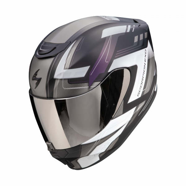 SCORPION KASK INTEGRALNY EXO-391 CAPTOR MAT BK-CHA