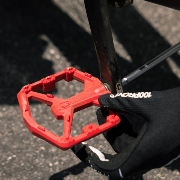Pedały Rowerowe Crankbrothers Stamp 0 Large Bright Red