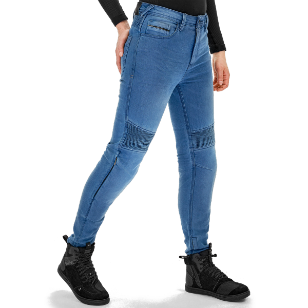 SHIMA JEANSY MOTOCYKLOWE ZENITH LADY PNT BLUE
