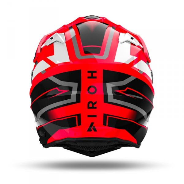 AIROH KASK DUALE COMMANDER 2 MAVICK RED GLOSS