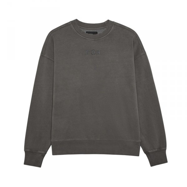 FOX BLUZA CODZIENNA  WORDMARK OVERSIZED FL PEWTER