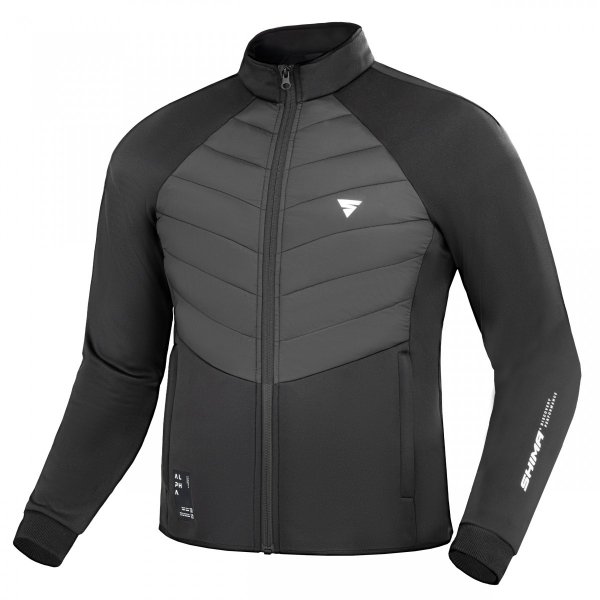SHIMA KURTKA MOTOCYKLOWA  ALPHA MEN JKT BLACK