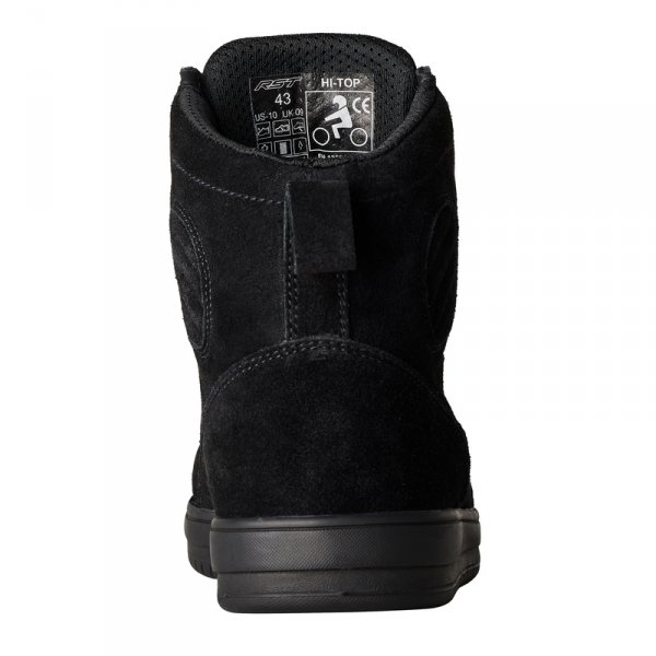 RST BUTY MOTOCYKLOWE HITOP BLACK SUEDE