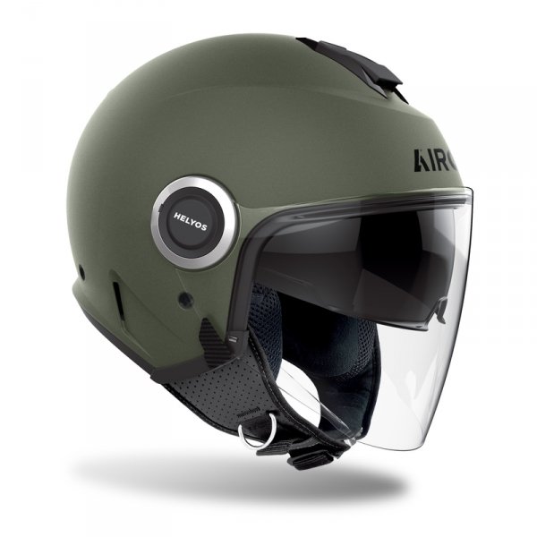 AIROH KASK OTWARTY HELYOS COLOR MILITARY GREEN MAT