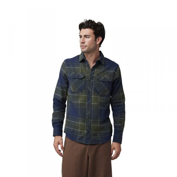 FOX KOSZULA TRAILDUST FLANNEL MIDNIGHT