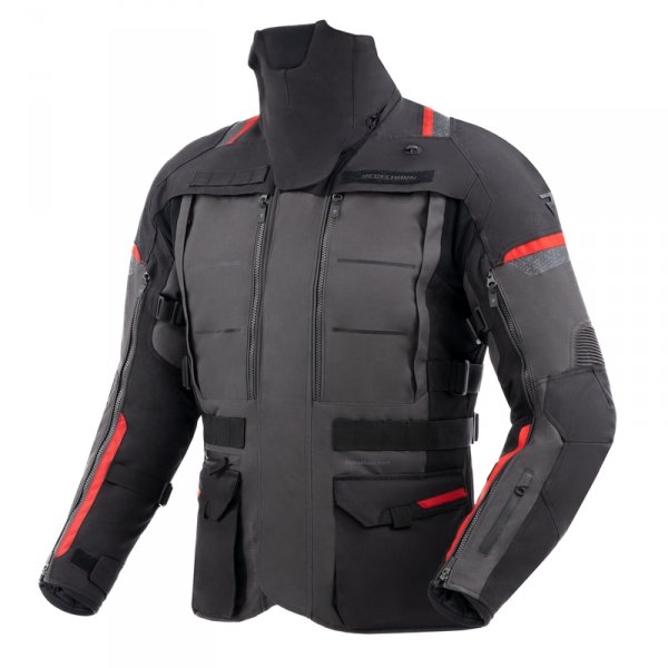 REBELHORN KURTKA TEKSTYLNA CUBBY V BLACK/ANTHR/RED