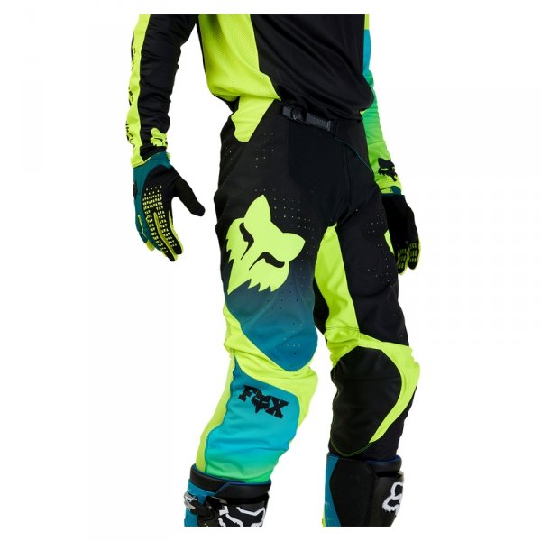 FOX SPODNIE OFF-ROAD 360 STREAK BLACK/YELLOW