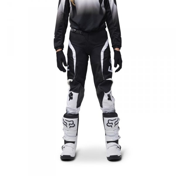 FOX SPODNIE OFF-ROAD JUNIOR 180 LEAN BLACK/WHITE