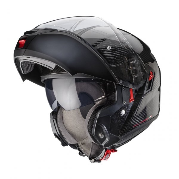 CABERG KASK SZCZĘKOWY FLIP-UP LEVO X CARBON