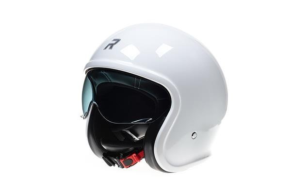 RHINO KASK OTWARTY JET CITY 2 WHITE GLOSS