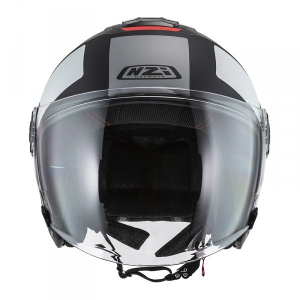 Kask Motocyklowy NZI Civic Conquest Black Antracite Grey Matt