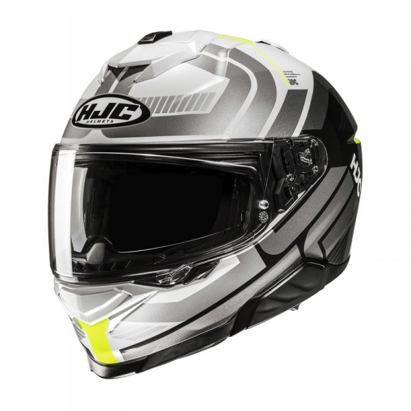 HJC KASK INTEGRALNY I71 VIZ GREY/BLACK/YELLOW