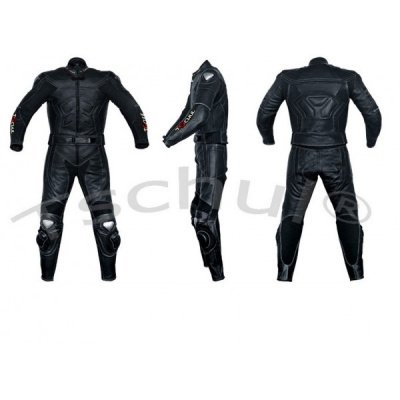 TSCHUL KOMBINEZON MOTOCYKLOWY SKÓRZANY  725 BLACK