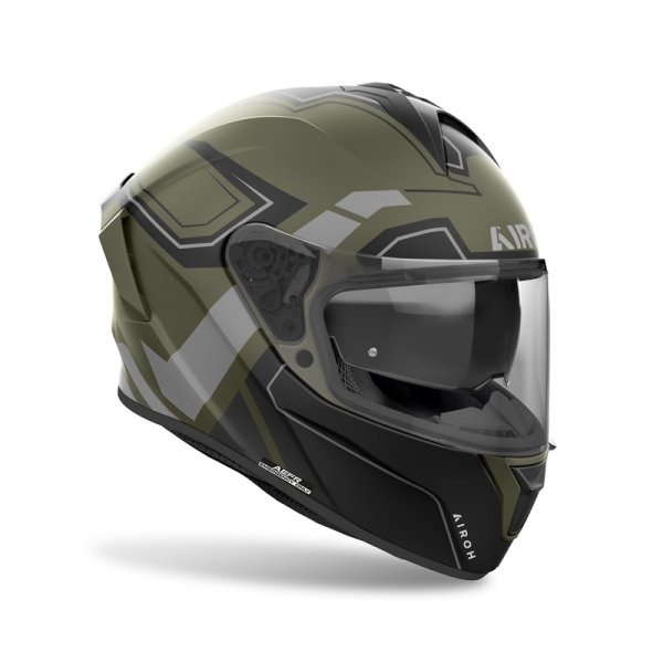 AIROH KASK INTEGRALNY SPARK 2 DART MILI GREEN MATT