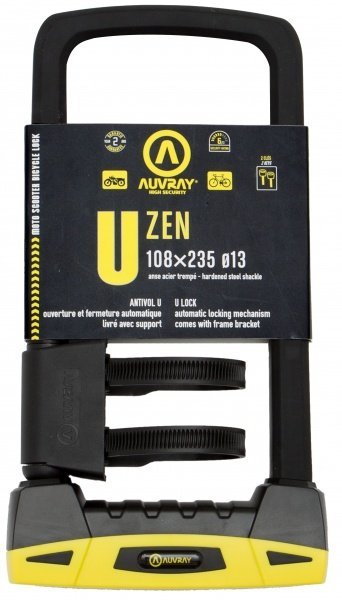 AUVRAY zapięcie U-LOCK U-ZEN z uchwytem - 108 x 23