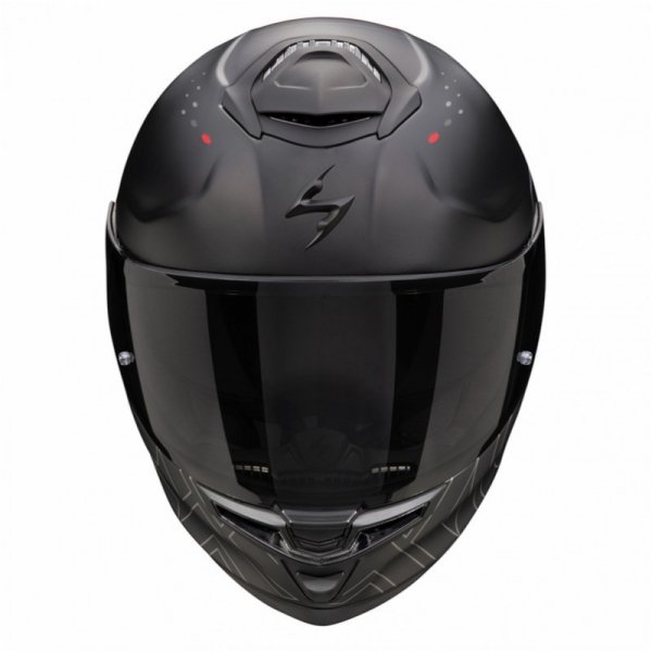 SCORPION KASK INTEGRALNY EXO-GT SP MAT BLAC-GR-RD