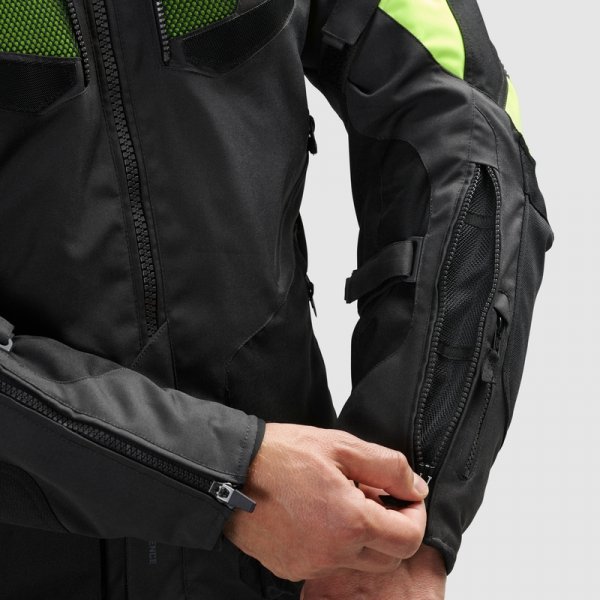 REBELHORN KURTKA TEKSTYLNA HIKER IV BLA/ANT/FL YEL