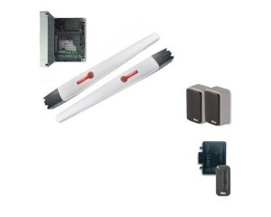 Napęd NICE TOONA 5024 HiSpeed MYGO - zestaw automatyki do bramy dwuskrzydłowej o skrzydle do 5 m i 400 kg