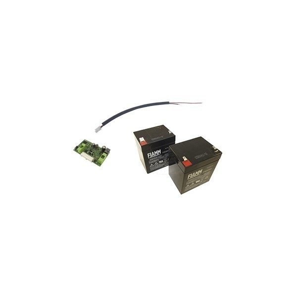 BI/BAT/KIT zestaw akumulatorów (2x12V DC 4,5 Ah) i karta ładowania do centrali CTRL