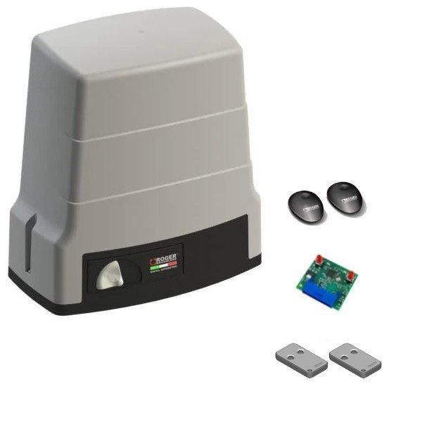 Napęd ROGER KIT BH30/610/HS/L LIGHT - zestaw automatyki do bramy przesuwnej do 600 kg