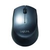 Mysz bezprzewodowa LogiLink ID0160 optyczna 2,4 GHz 1200 dpi czarna - USZ OPAK
