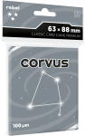 Koszulki na karty Rebel (63x88 mm) Corvus Premium, 100 sztuk