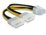 Kabel rozdzieląjcy zasilanie 2xHDD/1x.e8pin