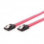 Gembird kabel do dysków SATA DATA III (6GB/S) 50cm metalowe zatrzaski czerwony