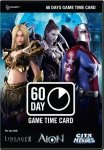 Ncsoft 60 Days game time card