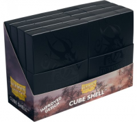 Dragon Shield Cube Shell Shadow Black (8) Box 