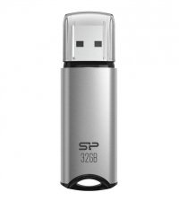 Pendrive Silicon 32GB USB 3.2 Power Marvel M02 kolor srebrny ALU 