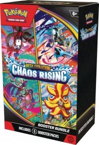 Pokemon TCG ME04 6-Pack Chaos Rising Booster Bundle 