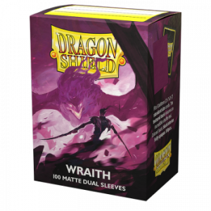 Koszulki Dragon Shield Dual Matte Sleeves - Wraith (100 Sleeves)