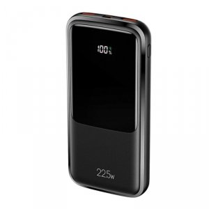 Powerbank Usams PB58 10000mAh 22,5W 1xUSB-C PD + 2xUSB-A Fast Charge -czarny - USZ OPAK